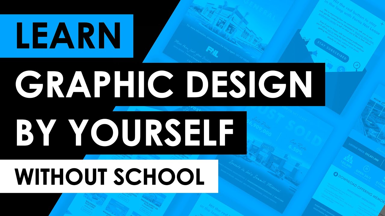 Learn Graphic Design By Yourself - Amazing ELearning