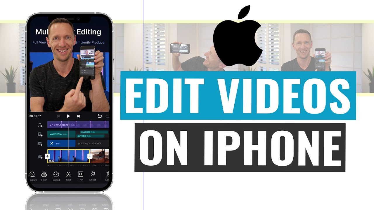 How To Edit Video On IPhone (COMPLETE Beginner's Guide!) - Amazing ...