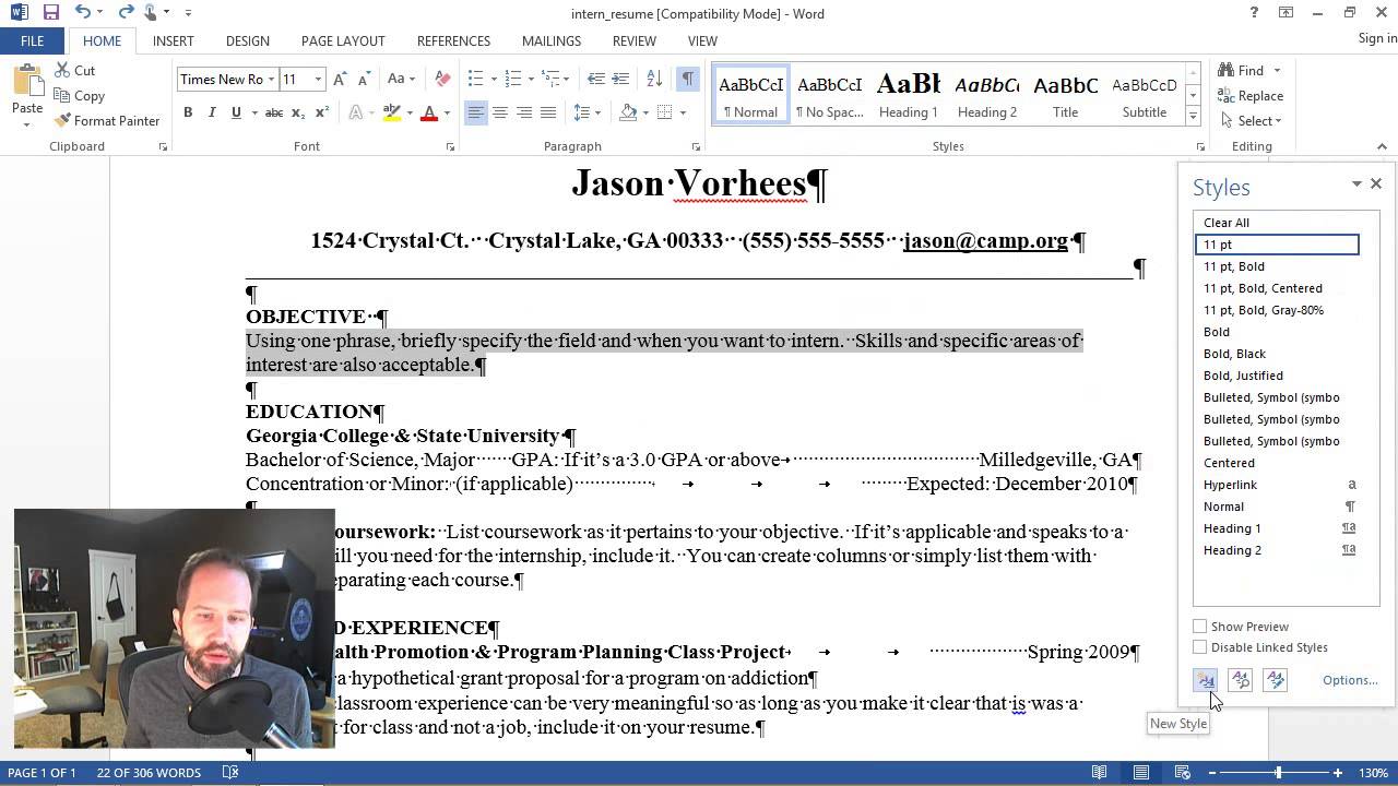 How to REALLY use Microsoft Office: Word Styles 101