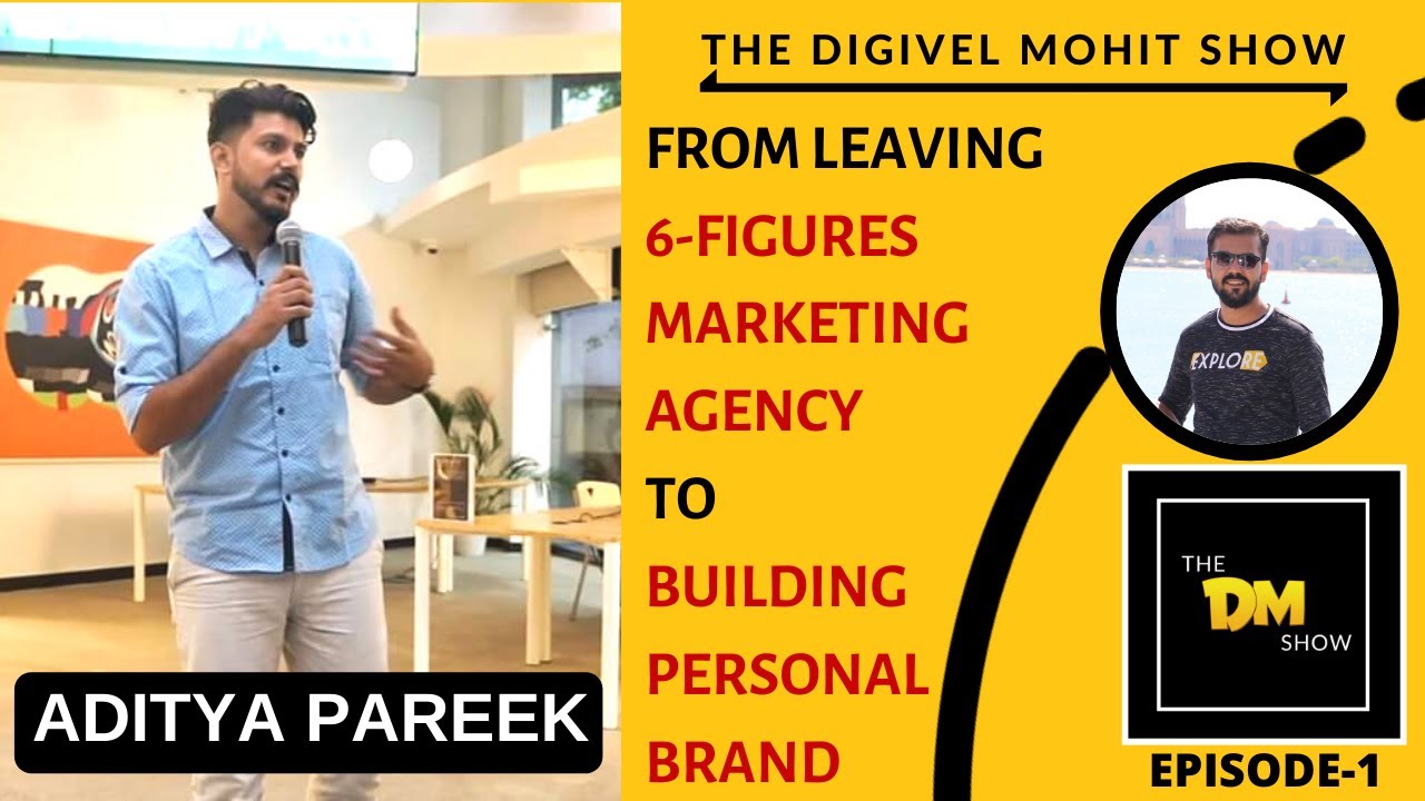Learn SALES, AFFILIATE & DIGITAL MARKETING with Aditya Pareek | THE DM SHOW EP-1 | DIGIVEL MOHIT