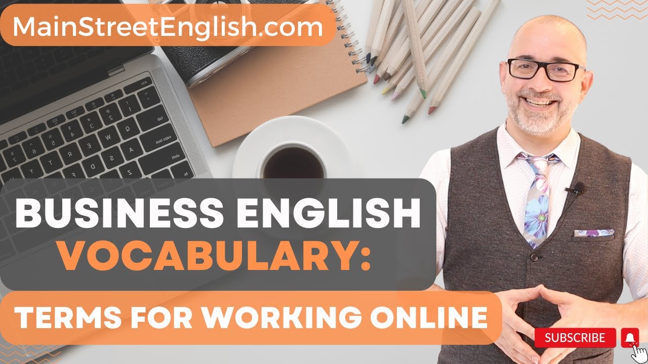 Business English Vocabulary: English Terms For Working Online || ESL ✅ || Learn Business English ✅