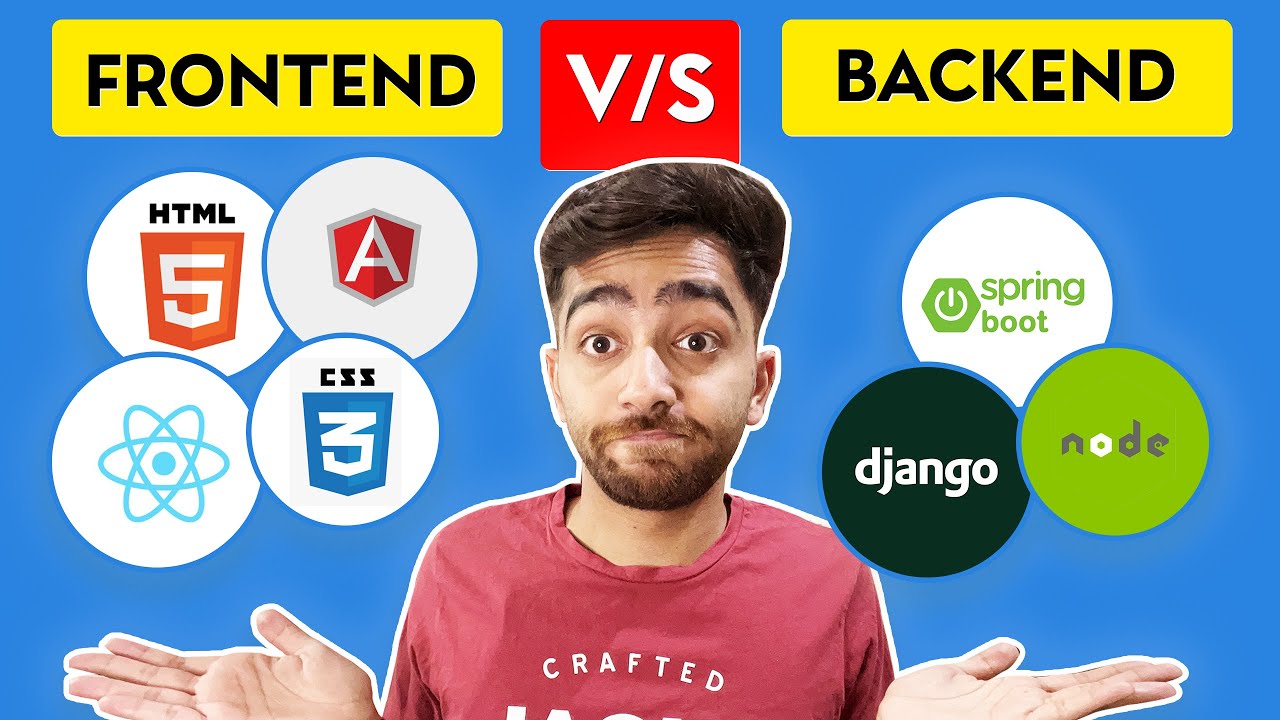 Frontend Vs Backend Web Development | Salary Comparison | What To Learn ...