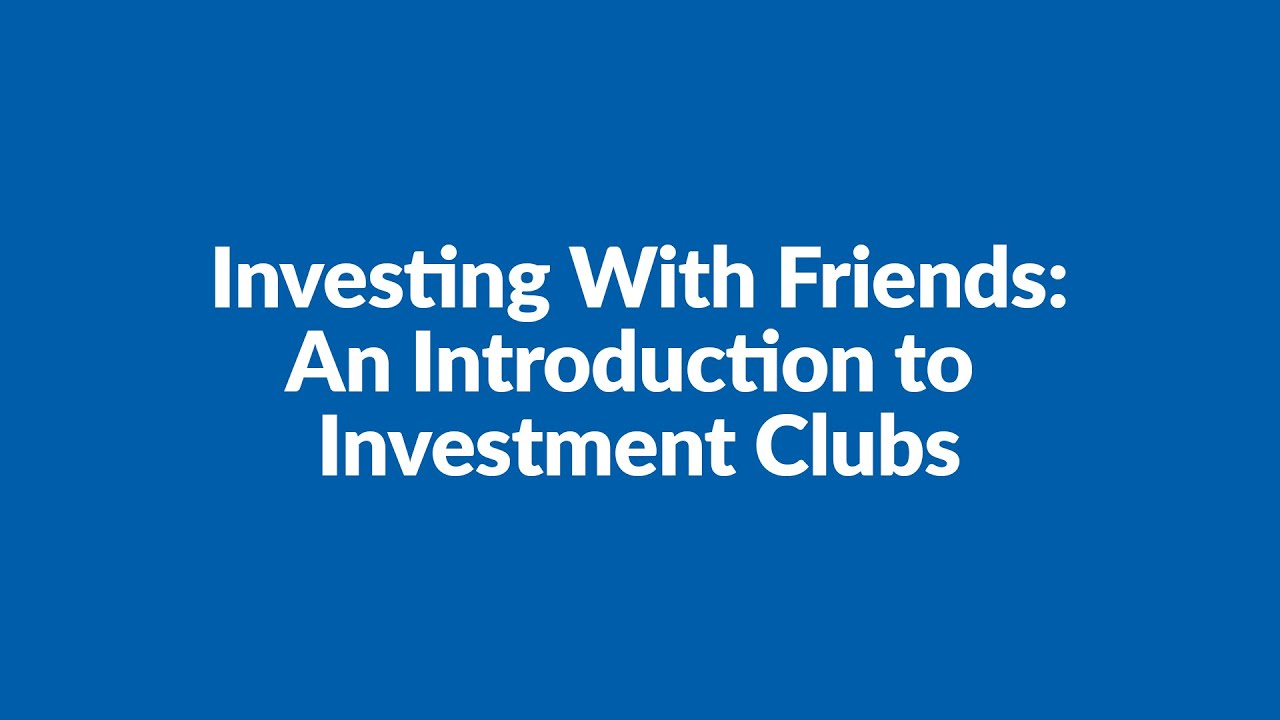 Starting an Investment Club – Part 1: Getting Started