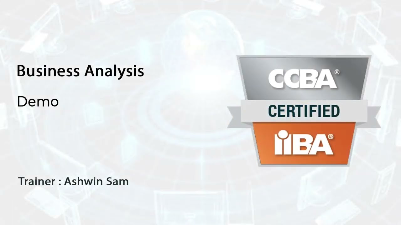 Learn Business Analysis (CCBA) online | Koenig Solutions