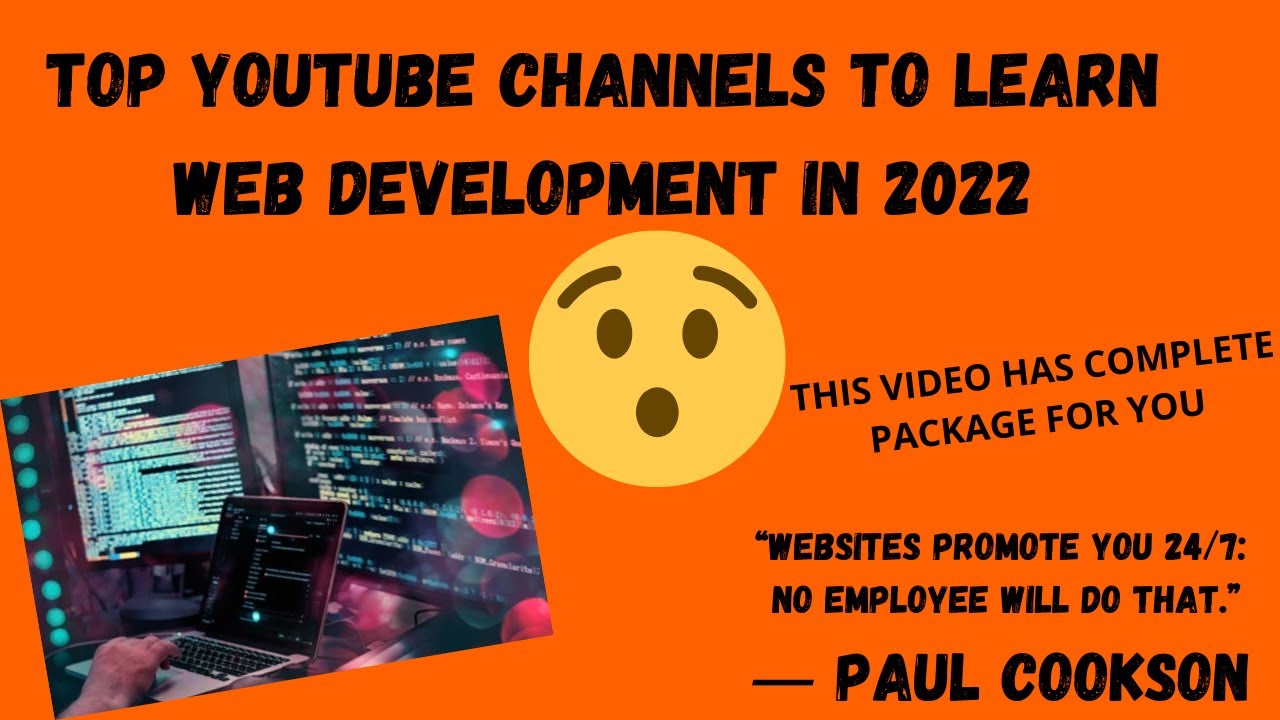 Top channels to learn web development in 2022 #webdevelopment #website