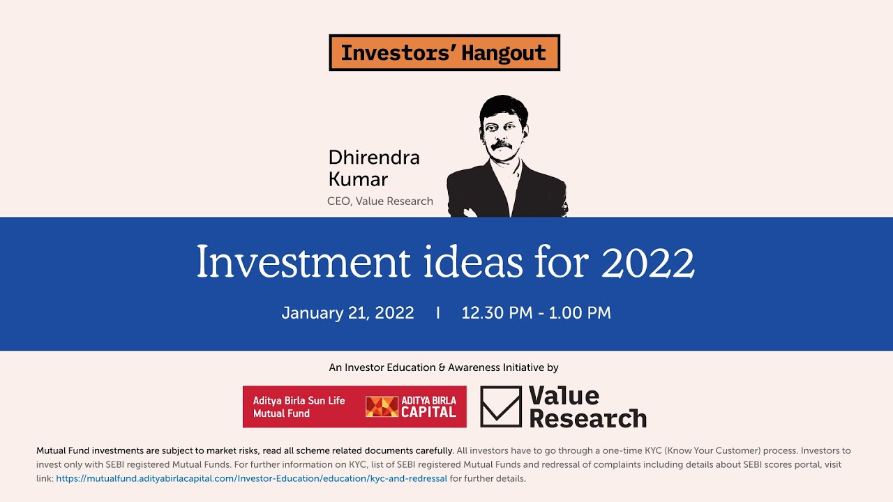 Investment ideas for 2022