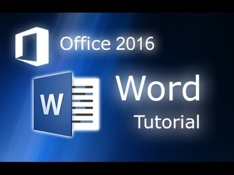 Microsoft Word 2016 – Full Tutorial for Beginners [+General Overview]*  – 13 MINS!