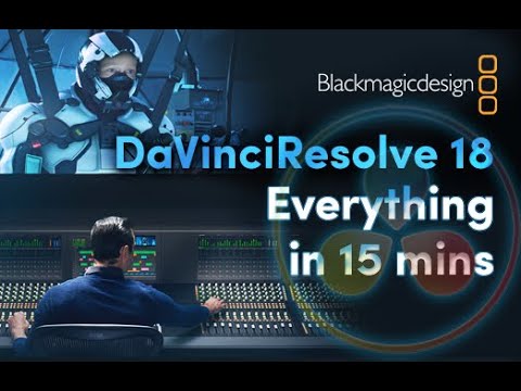 DaVinci Resolve 18 - Tutorial For Beginners In 15 MINUTES! [ COMPLETE ...