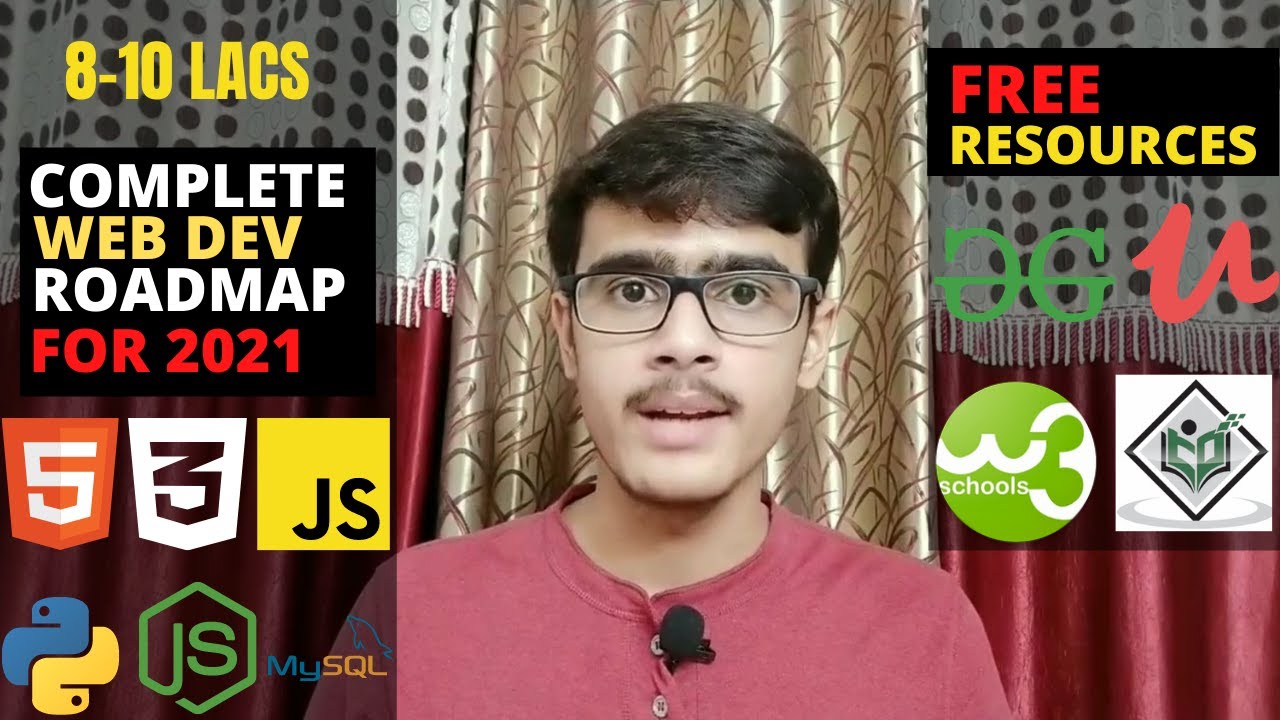 web development roadmap – best free resources to learn web development (2021)