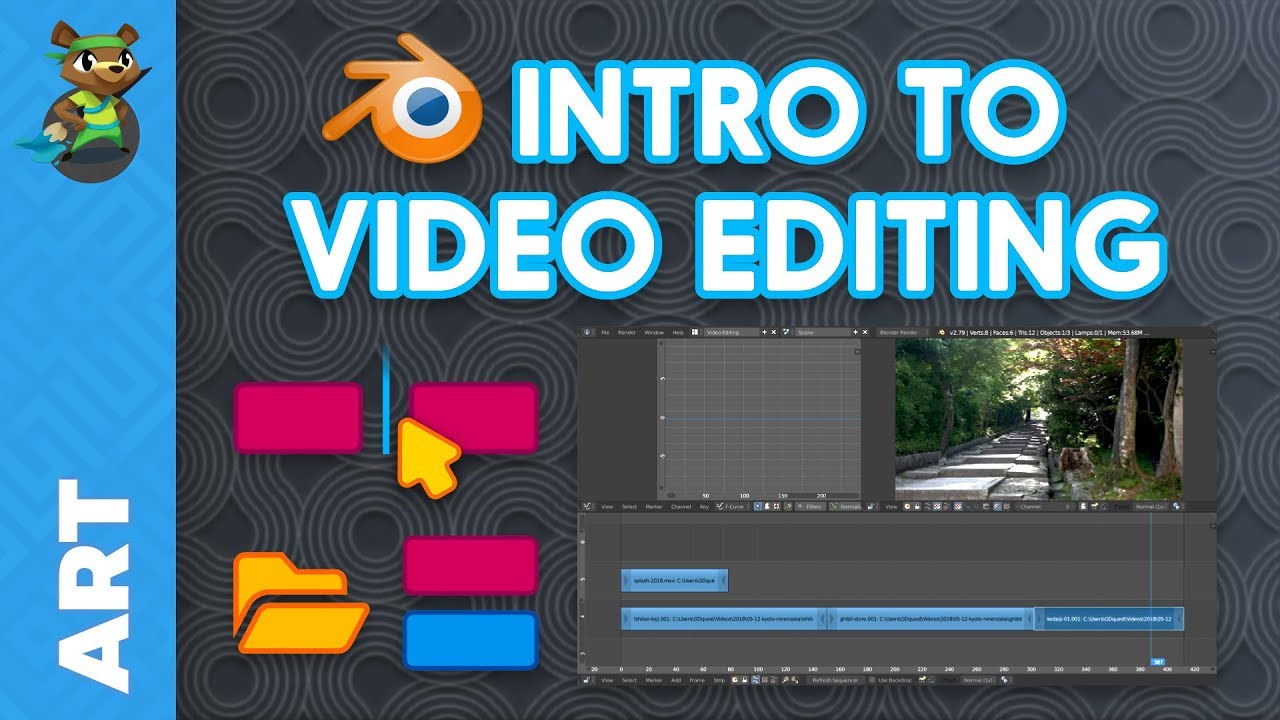 Learn Video Editing in Blender: Getting started with the VSE and Power Sequencer