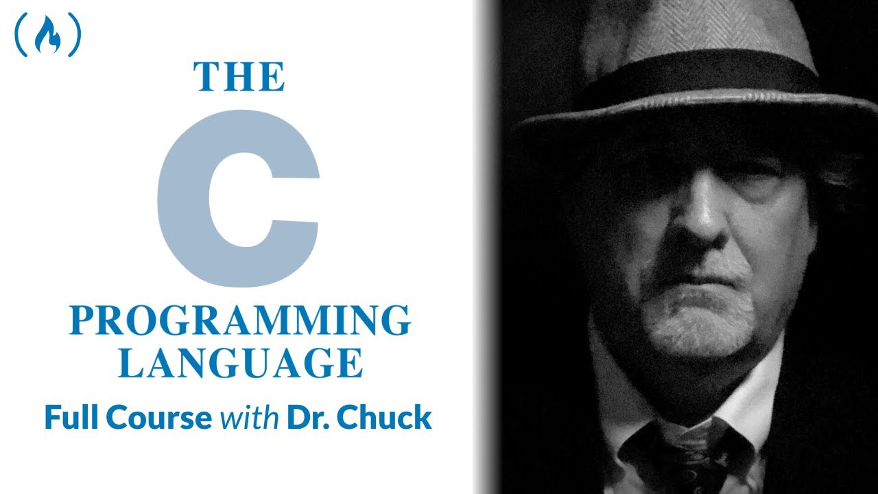 Learn C Programming with Dr. Chuck (feat. classic book by Kernighan and Ritchie)