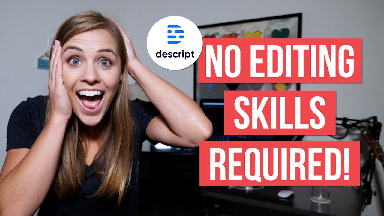Simple Editing App For Video (Descript Video Editing Tutorial)