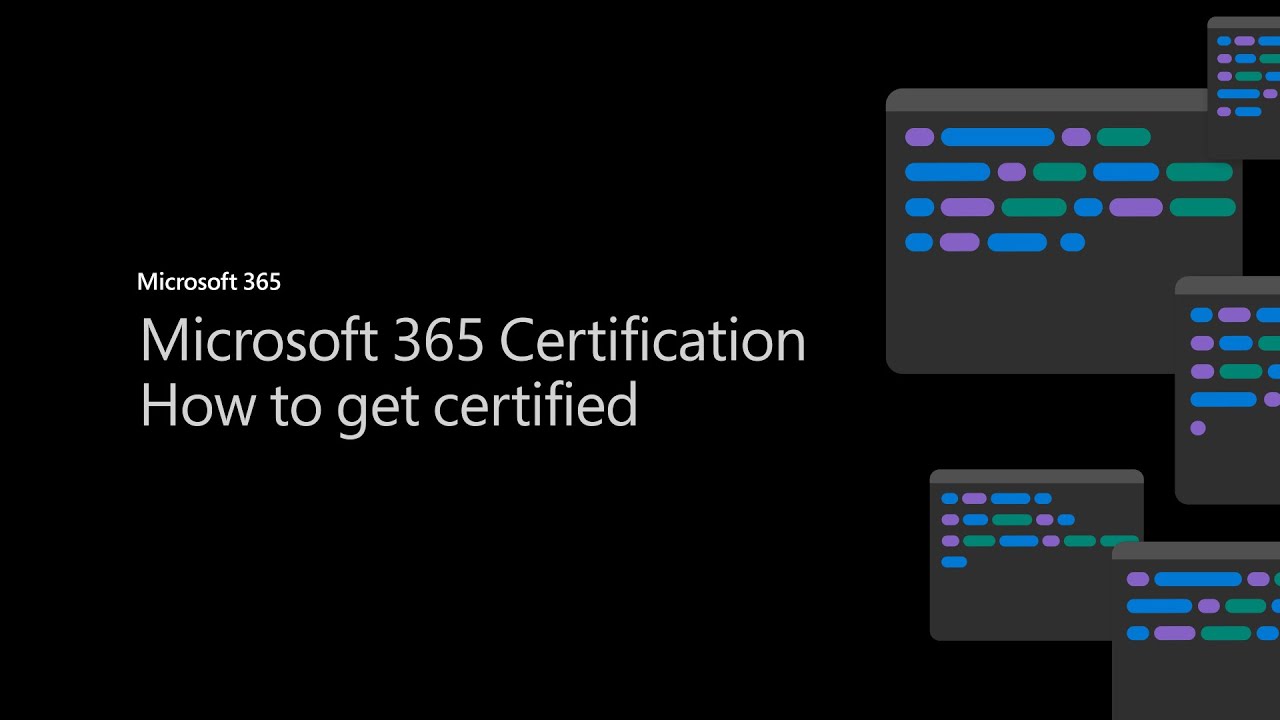 Microsoft 365 Certification: How to get certified