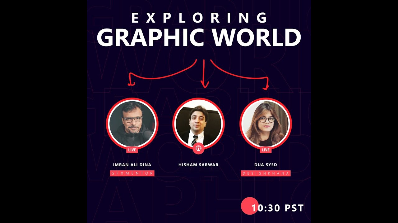 Exploring Graphic Designing | Imran Ali Dina & Dua Syed | Learn graphic designing for freelancing