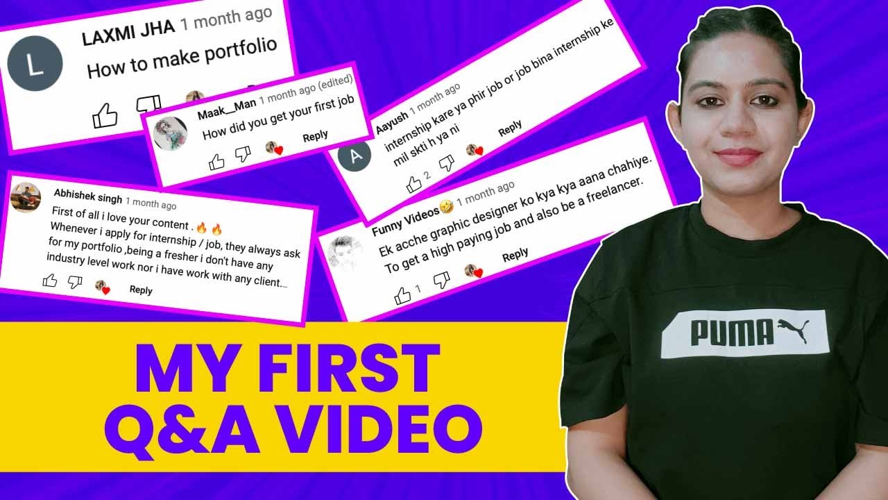 Graphic Design Q&A || How To Start Freelancing || How To Make Portfolio || Q&A
