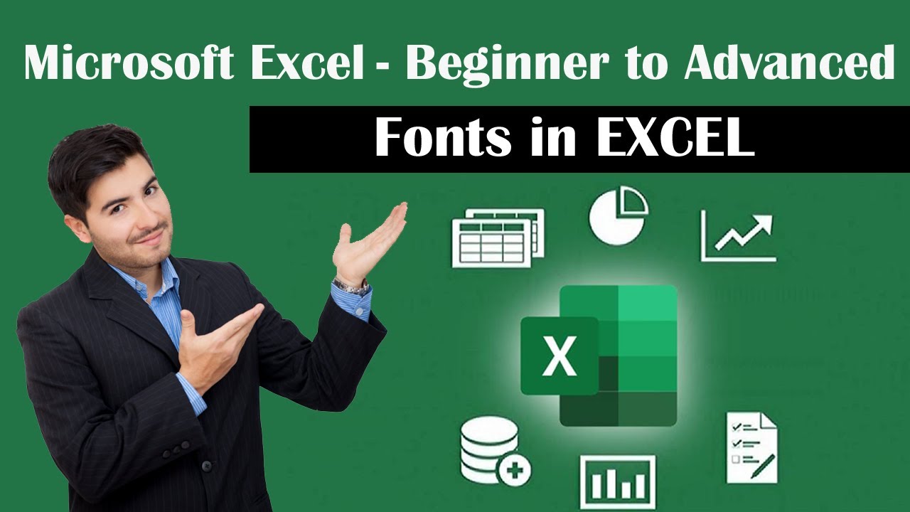 Excel Tutorial: Fonts in MS EXCEL – How to Apply Different Font Names and Sizes – Excel tutorials