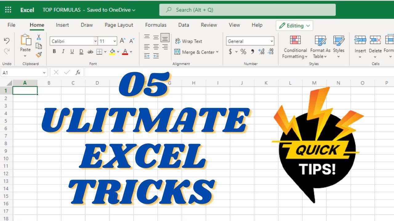5 ULTIMATE EXCEL TRICKS – OFFICE 365 #excel #microsoft #words #islam #learn