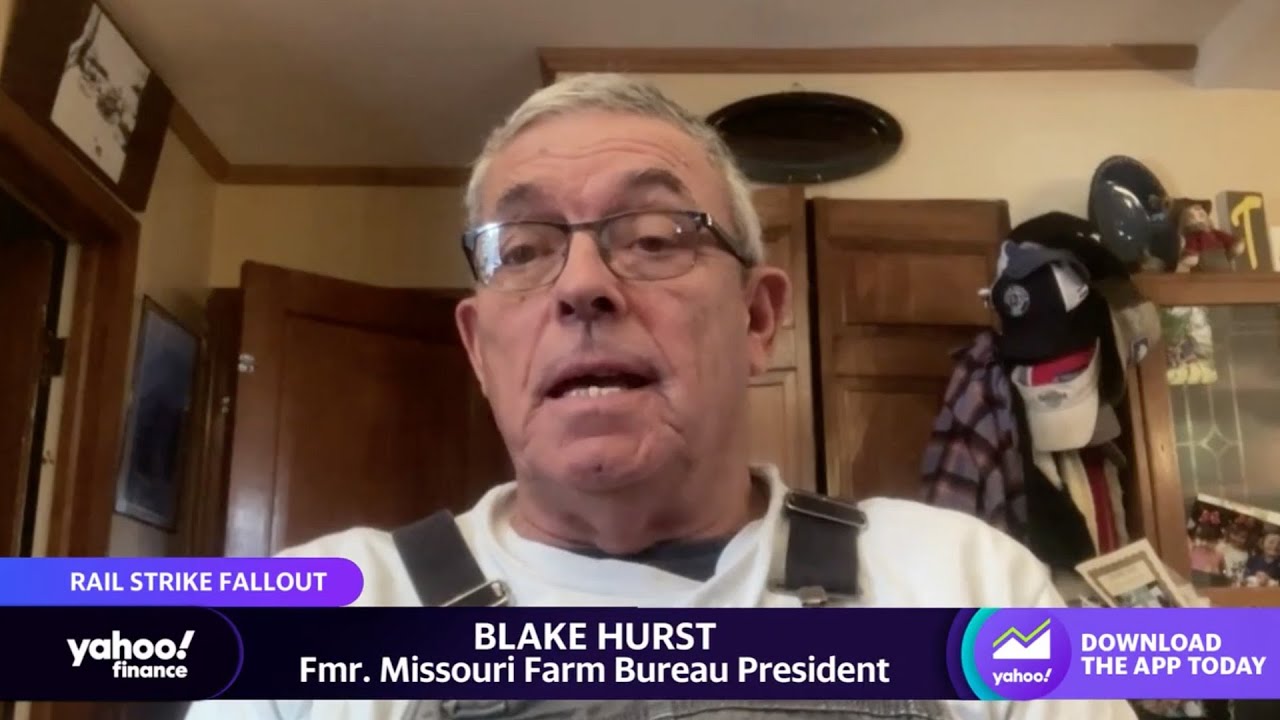 Supply chain: American farms ‘have some concerns if we have a rail strike,’ farmer explains