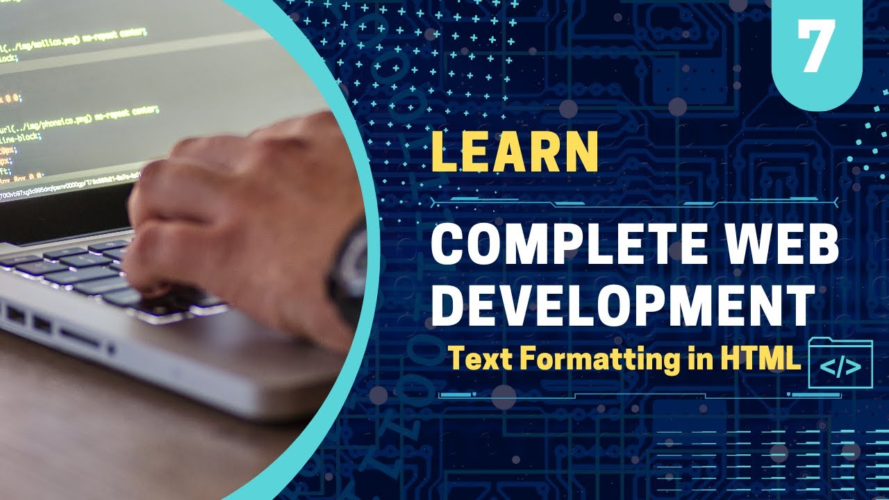 #7 Text Formatting In HTML With Examples | Learn Complete Web ...