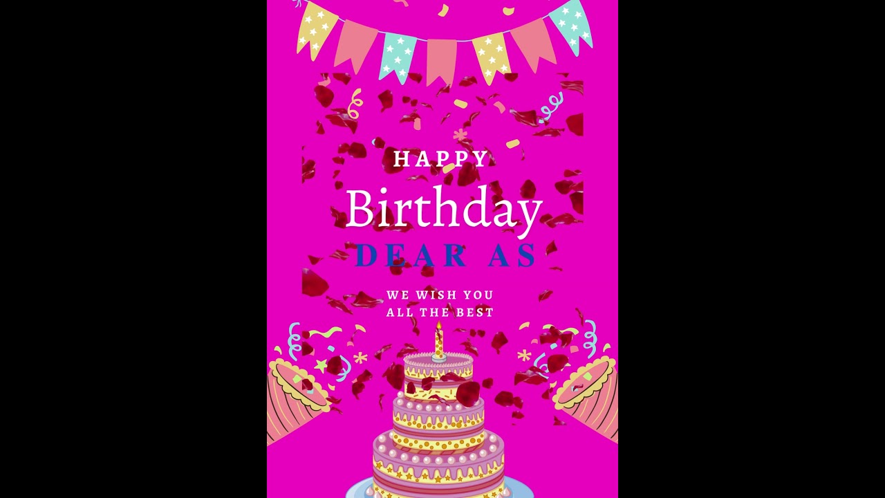 happy birthday AS