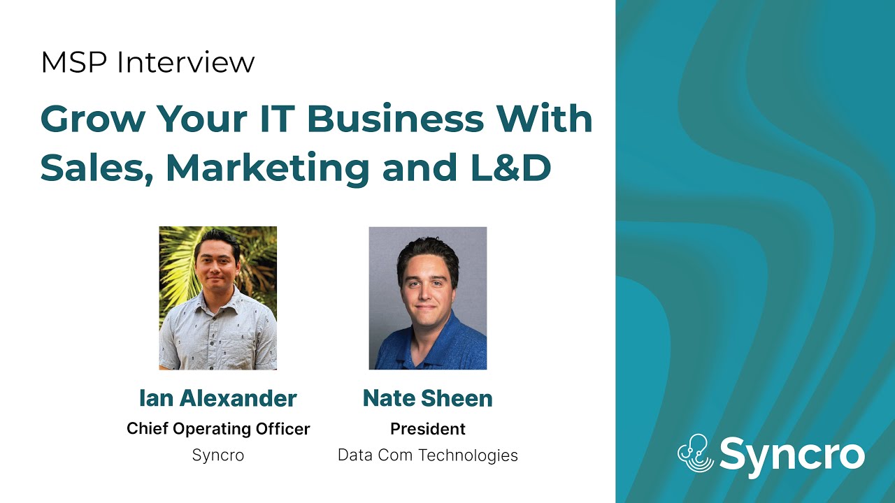 Growing Your IT Business With Sales, Marketing and L&D