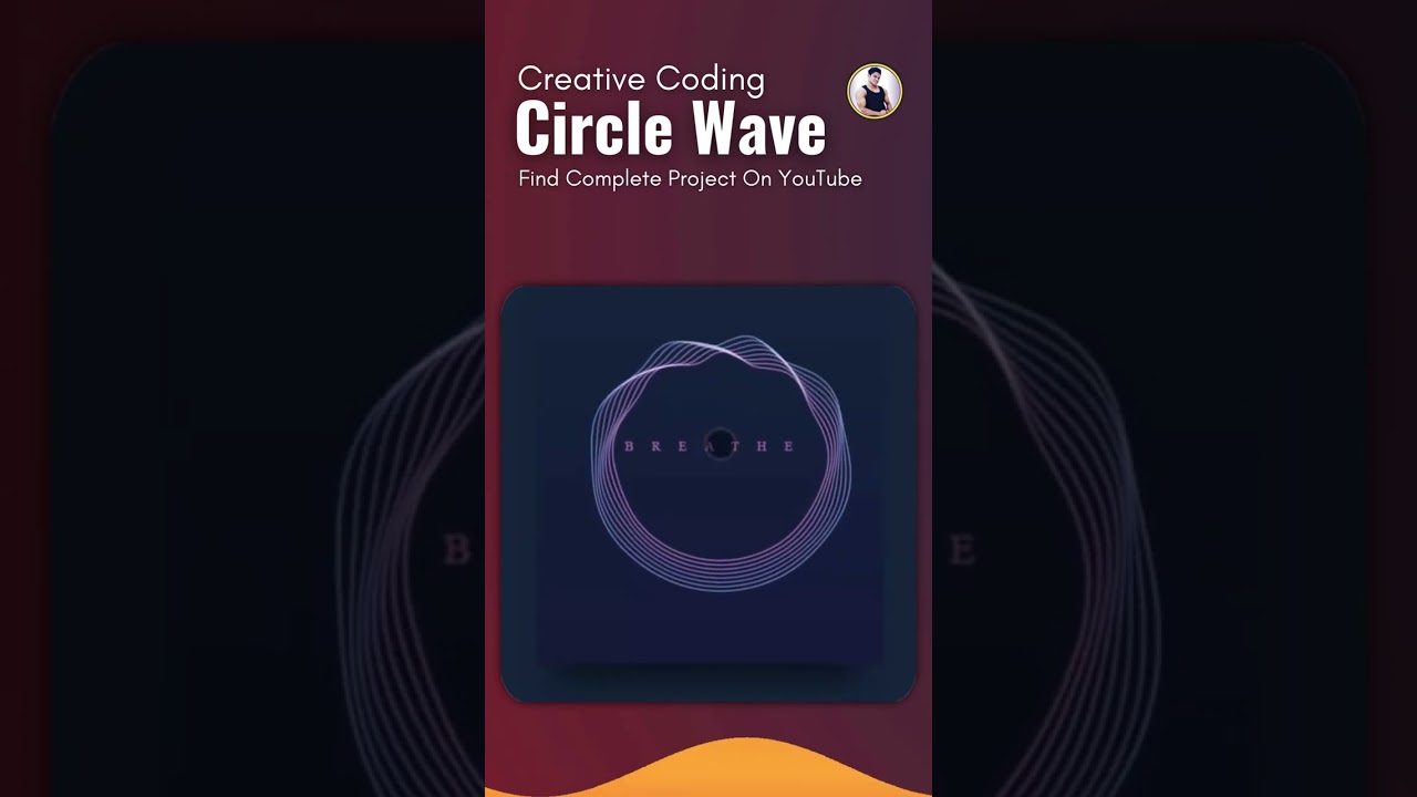 Circle Animation Wave | Become Creative Coding Frontend Developer
