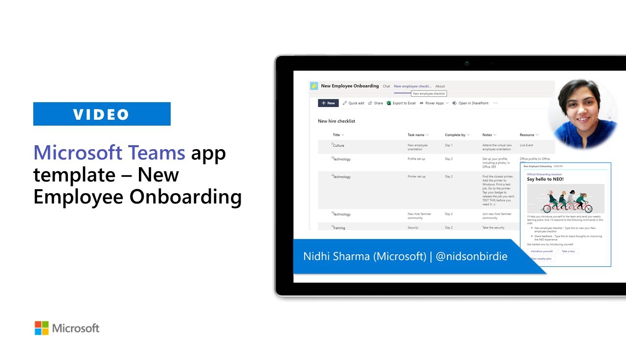Introducing: New Employee Onboarding – a Microsoft Teams app template