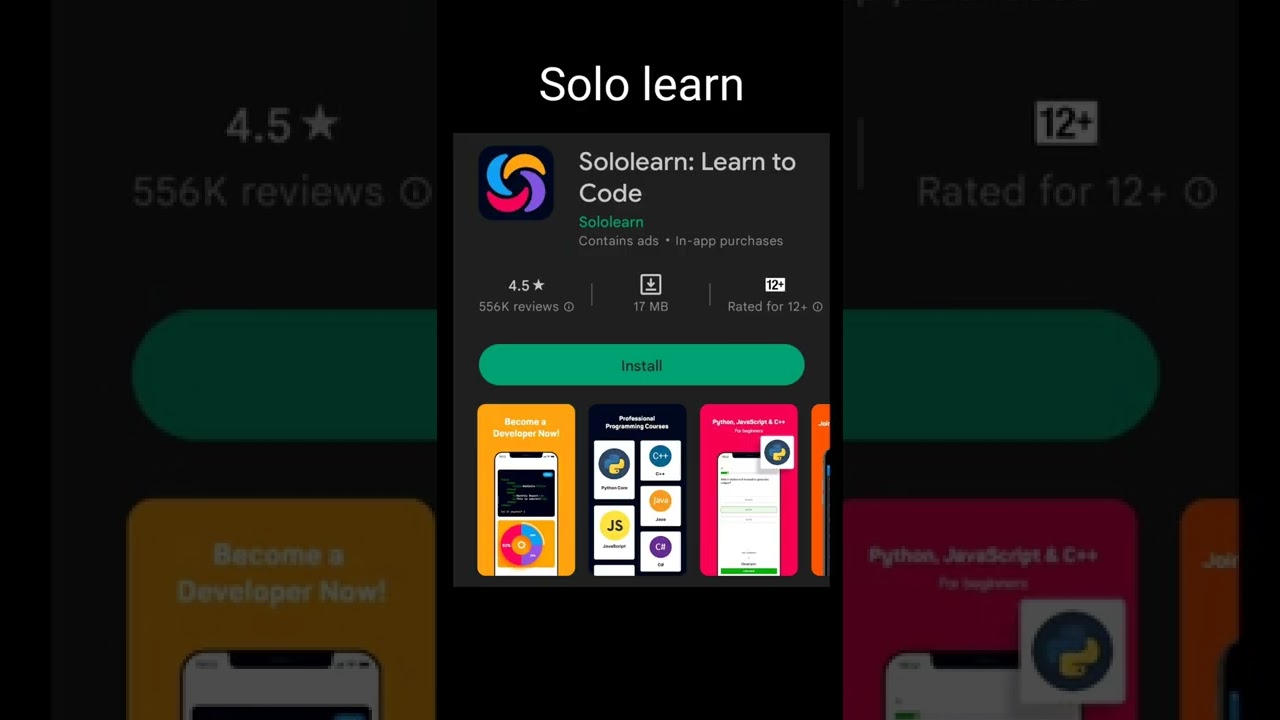3 Best Android Application To Learn Programming #shorts #shortvideo #viral