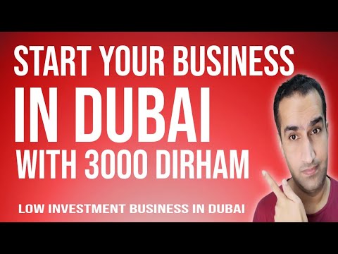 Start Business In Dubai UAE With 3000 AED Only Low Investment Small Business Ideas 2021