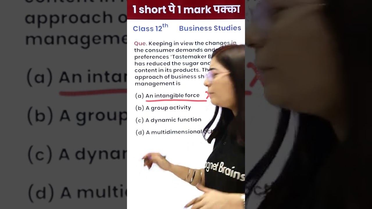12th Business Stds Learn to Solve Case Study 1Video 1Markपक्का for Board Exam! #Shorts #Magnetbrains