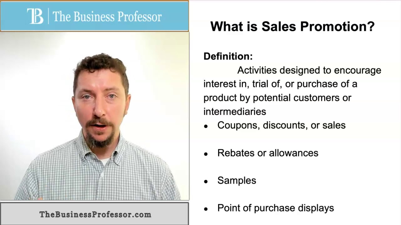 Marketing – What is Sales Promotion?