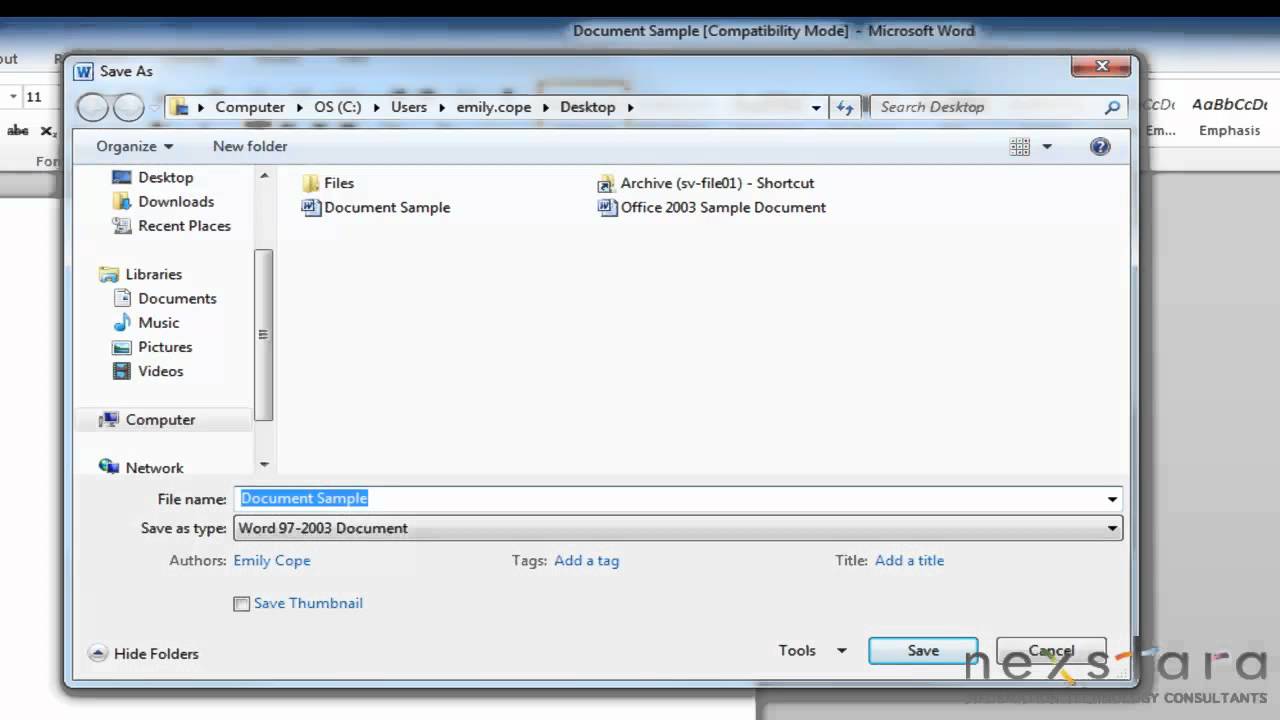 Microsoft Word 2010 – Basic User Guide – Lesson One – An Introduction