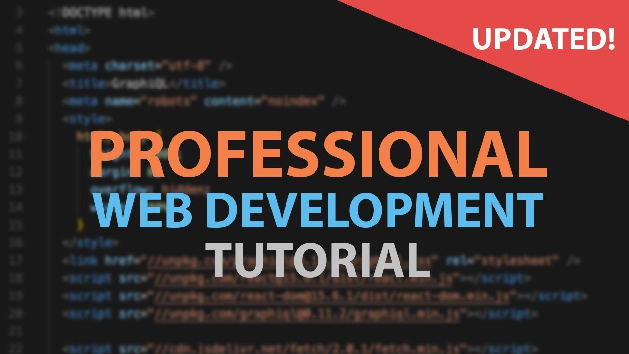 Web Development Tutorial For Beginners - How To Make A Website ...