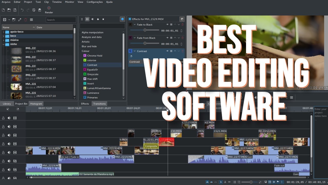 Kdenlive Beginner Tutorial: Basic Video Editing 2022