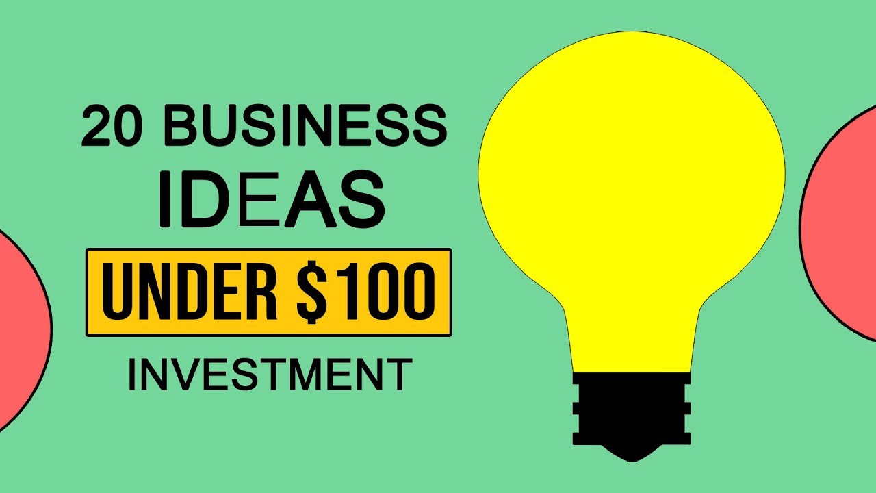 20 Business Ideas Under $100 Investment for 2023