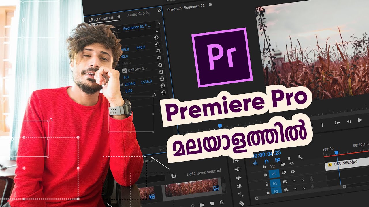 Premiere Pro Basic Video Editing Easy Method Malayalam Amazing