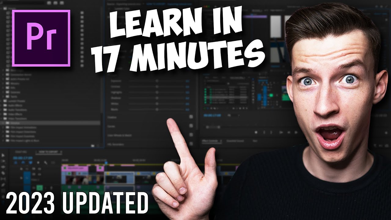 Premiere Pro Tutorial for Beginners 2023 – Everything You NEED to KNOW! (UPDATED)