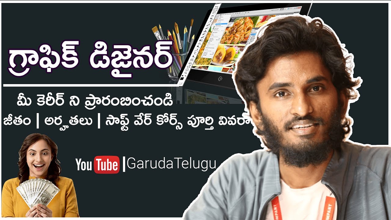 Graphic Designer Career Explained in Telugu || SrinuKaranam