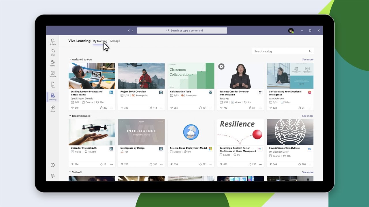 Introducing Microsoft Viva Learning