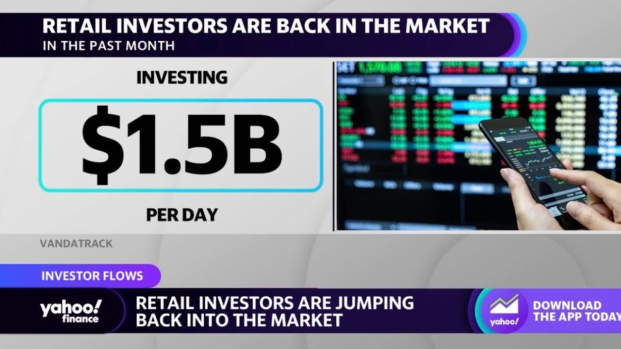 How much retail investors have put back into the market in the past month