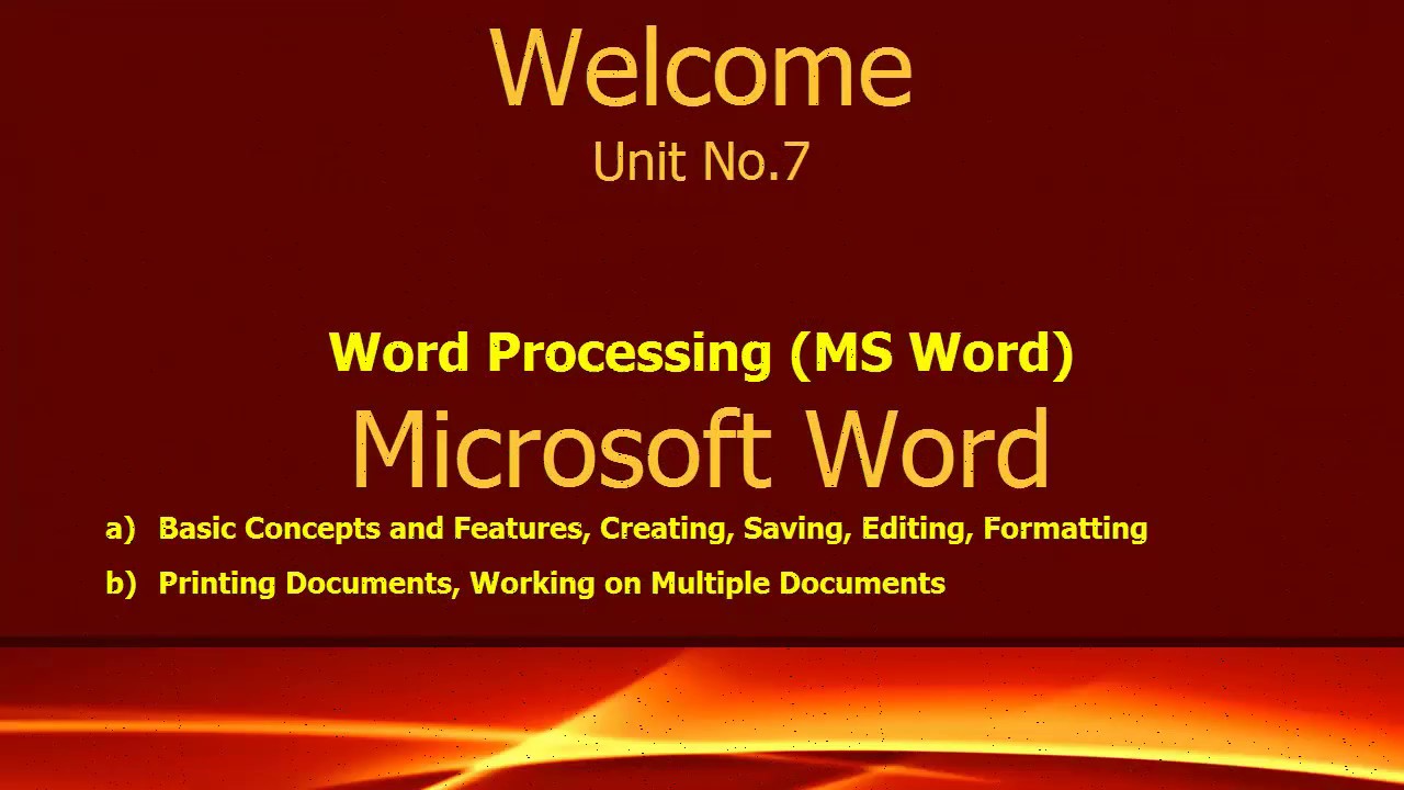 How  to Use MS Word | Full Tutorial in Microsoft Word | MS Office Training Video