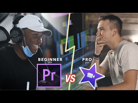 Beginner on Adobe Premiere VS. Pro on iMovie – Editing Showdown!
