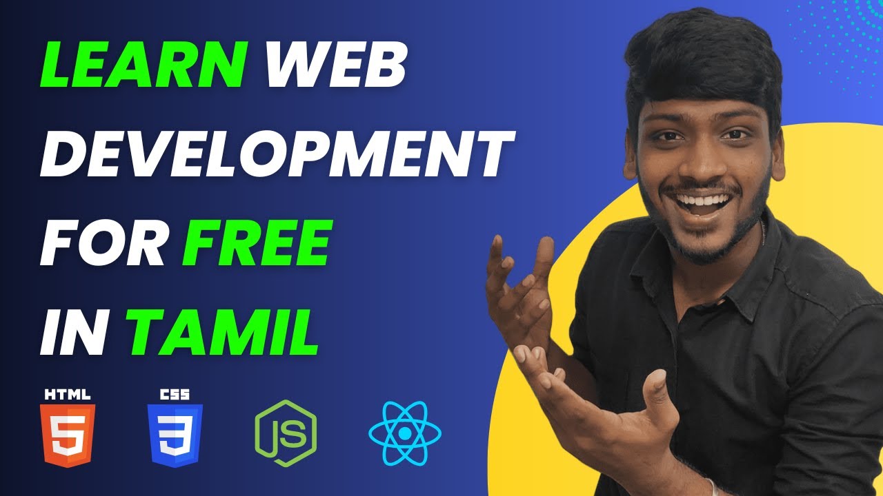 LEARN Web Development for FREE in TAMIL 🤯