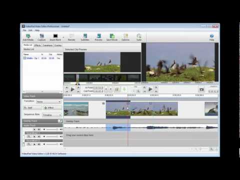 VideoPad Video Editing Software | Tutorial – Part 1
