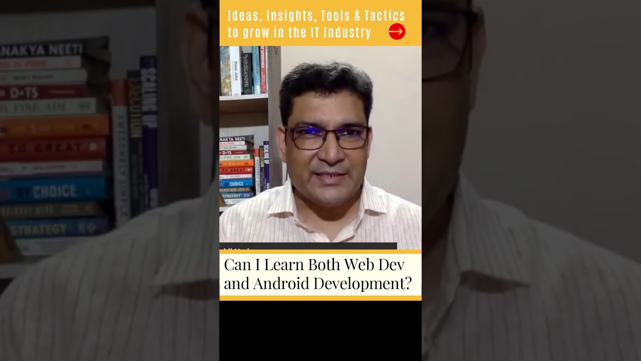Can I learn both Web Development And Android Development? #Shorts