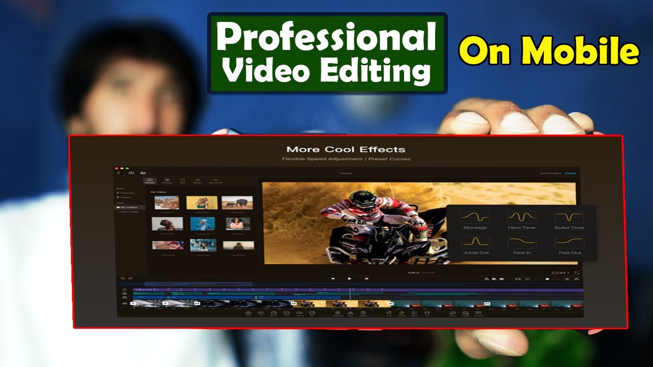 Professional video editing on mobile ||Video editing tutorial || Best video editing app