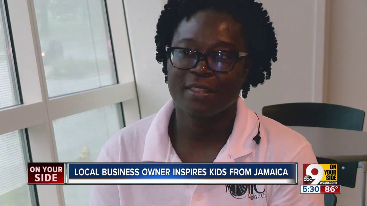 Students visit Cincinnati from Jamaica to grow leadership skills, learn business