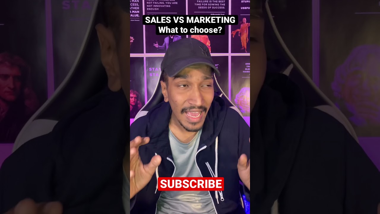 Sales vs Marketing difference  | Himanshu Agrawal #sales #marketing #entrepreneur #entrepreneurship