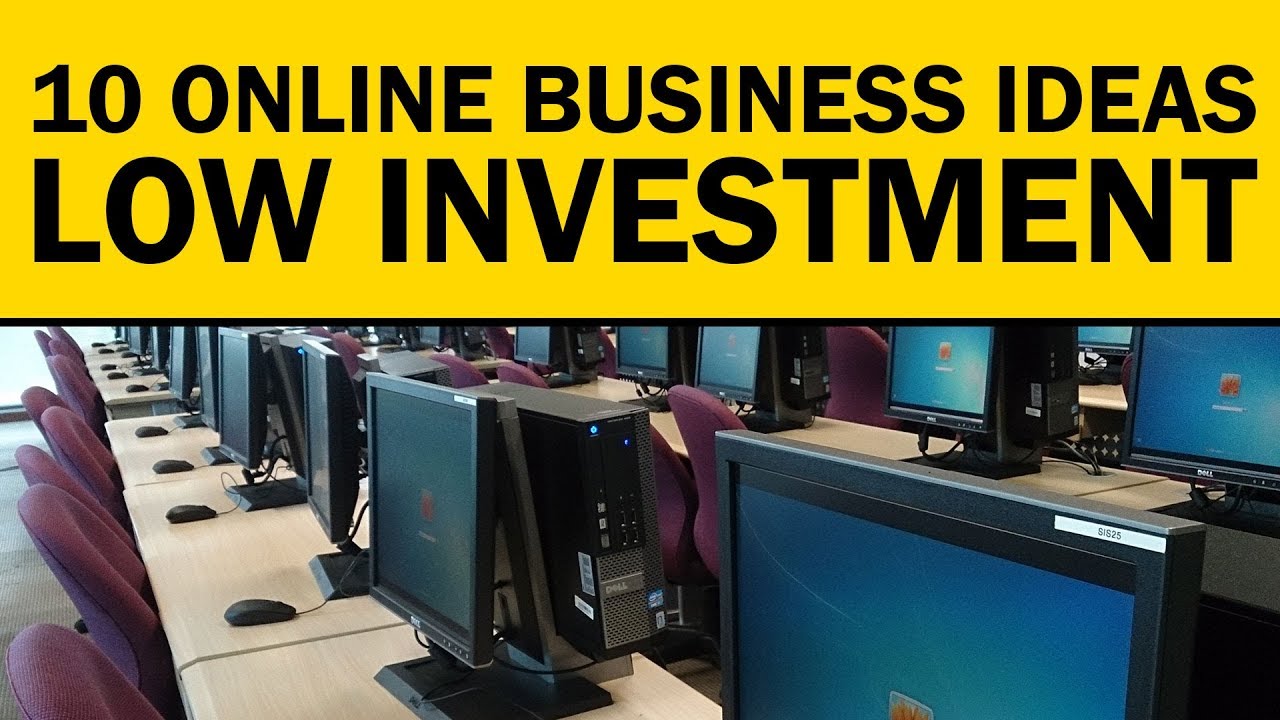 10 ONLINE Business Ideas with LOW or NO INVESTMENT in 2021