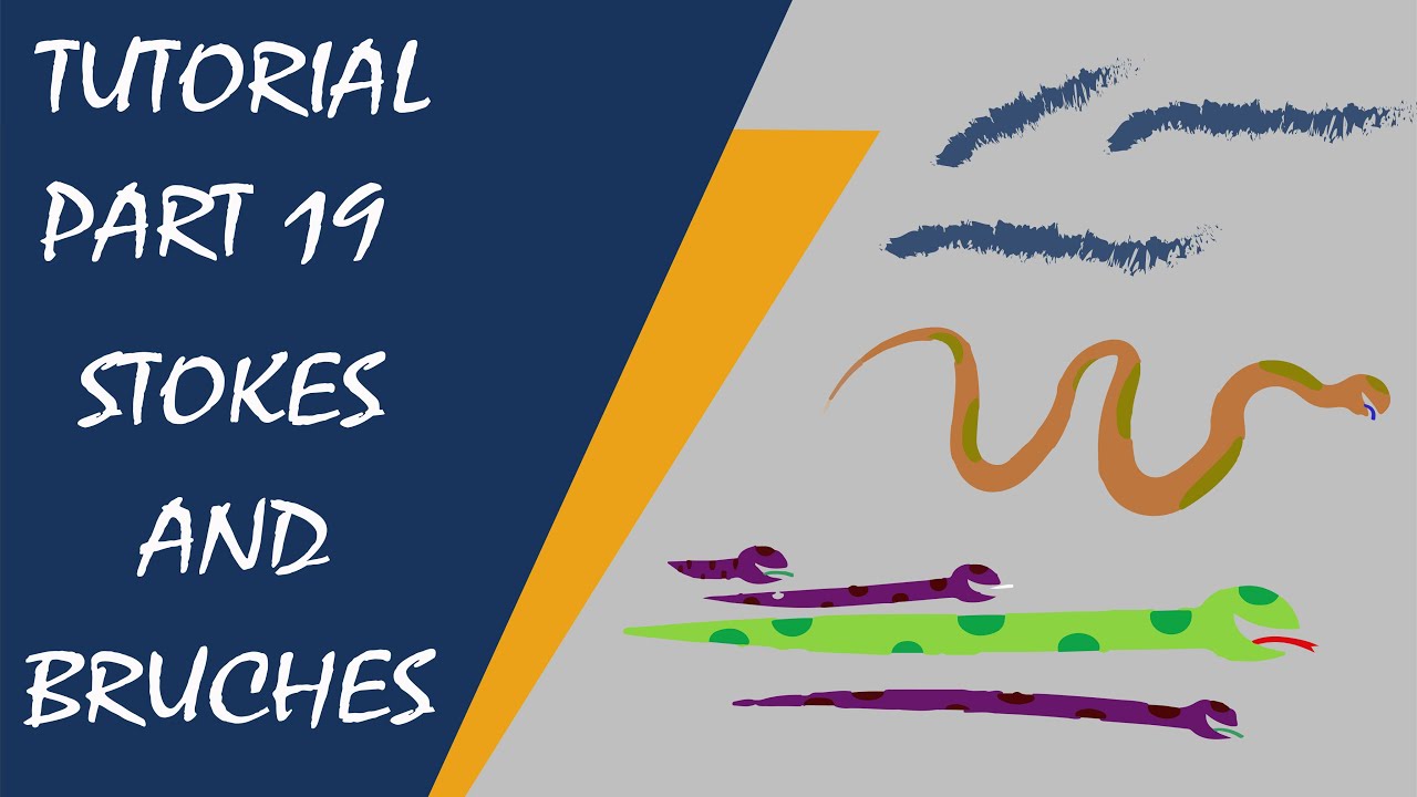 Part 19 Illustration brushes and strokes | learn graphic designing